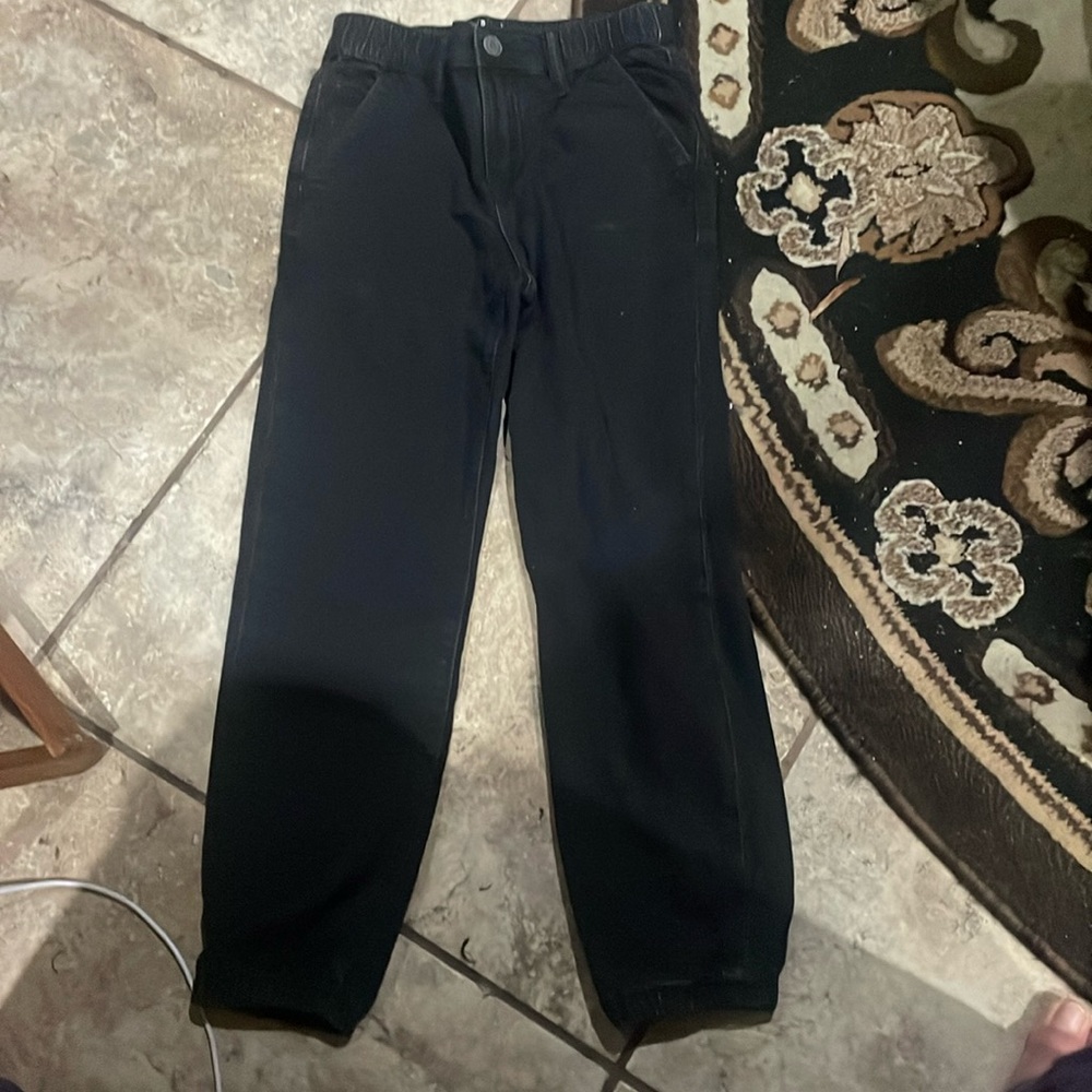 Jean Joggers- Boys 8- black